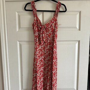 Zara Floral Midi Dress